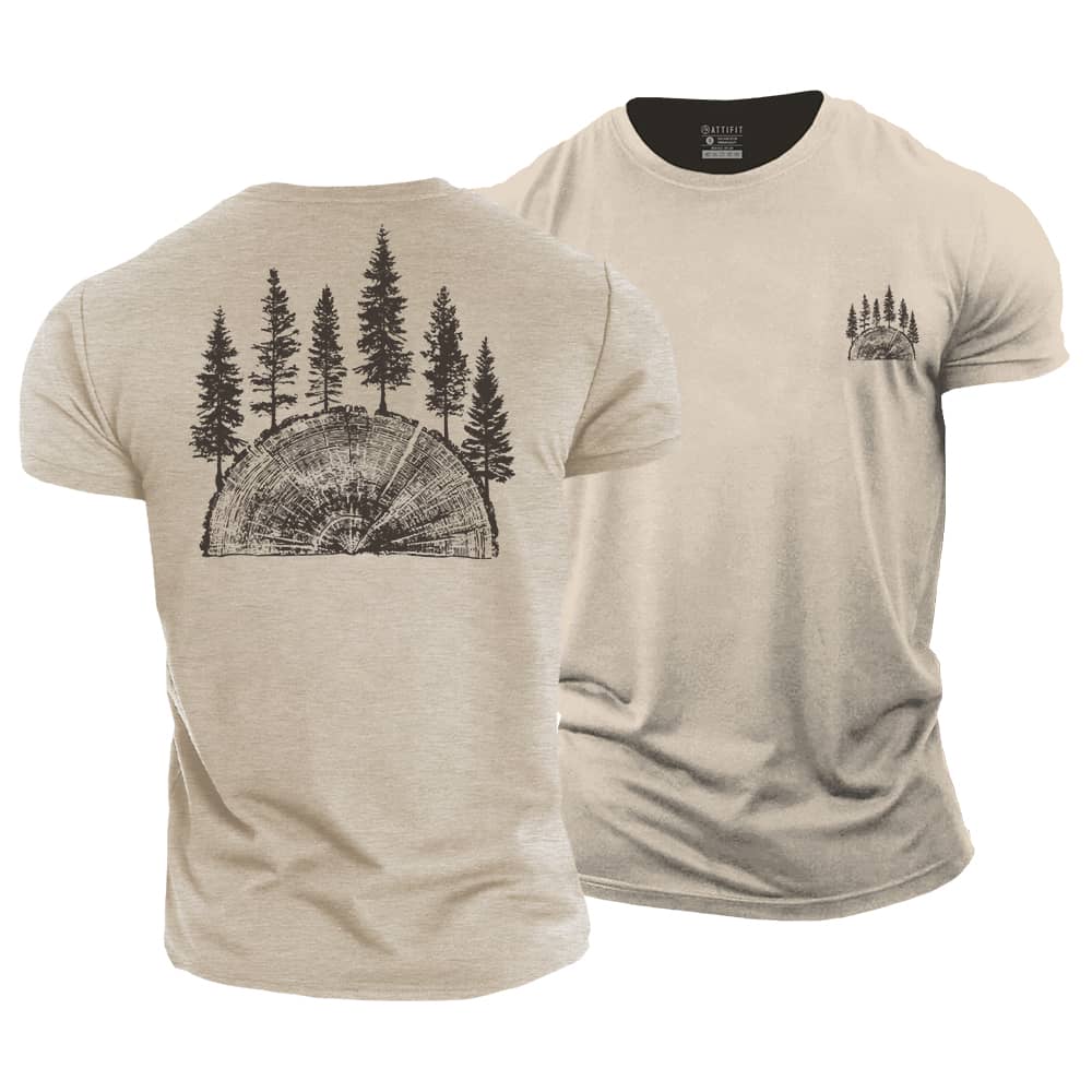 The Time Of Trees Cotton T-Shirt