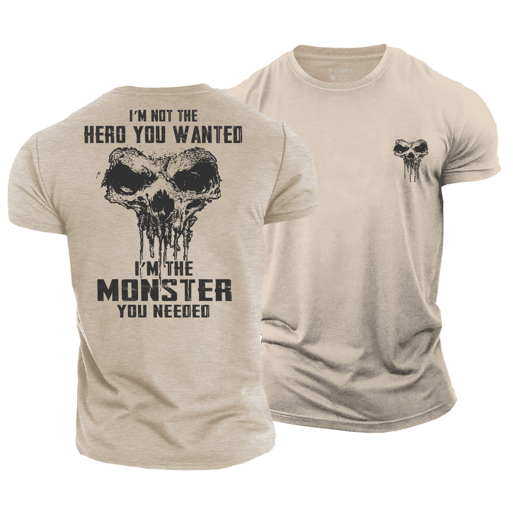 Skull Monster Cotton T-Shirt