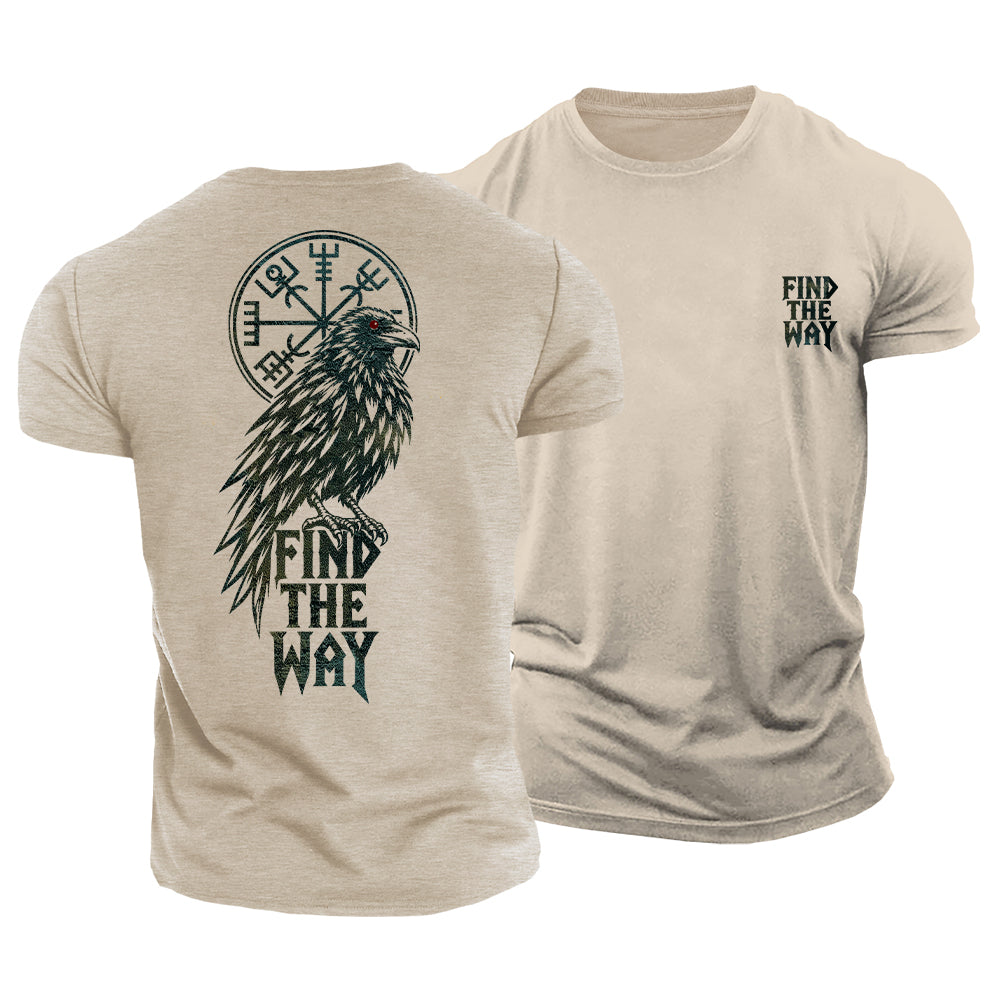 Find The Way Viking Cotton T-Shirt