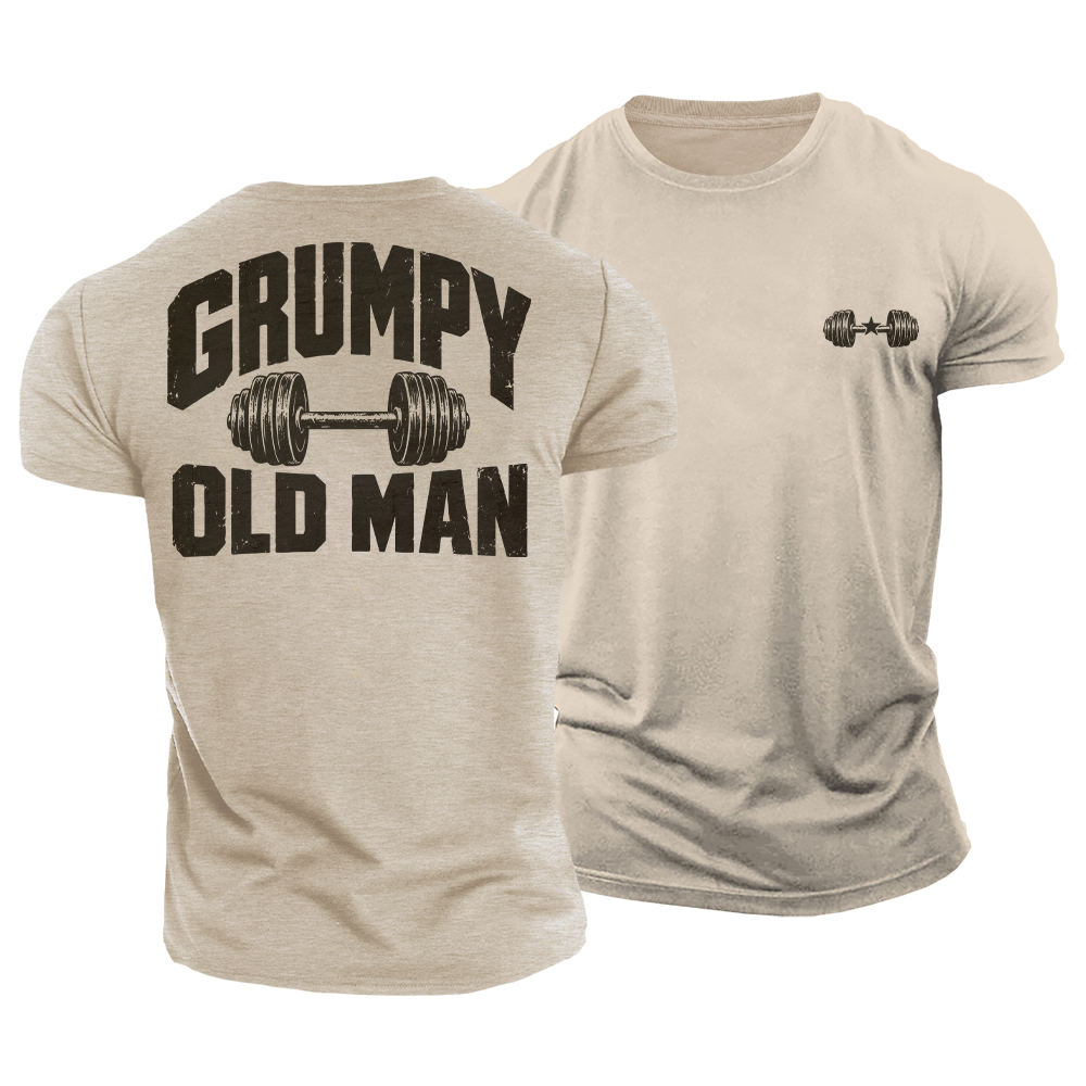 Grumpy Old Man Cotton T-Shirt