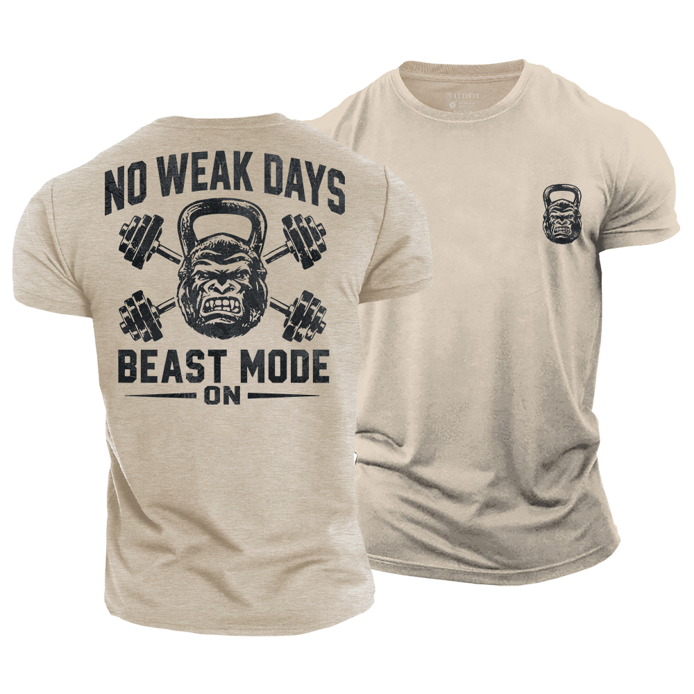 Gorilla Strength Mode Cotton T-Shirt