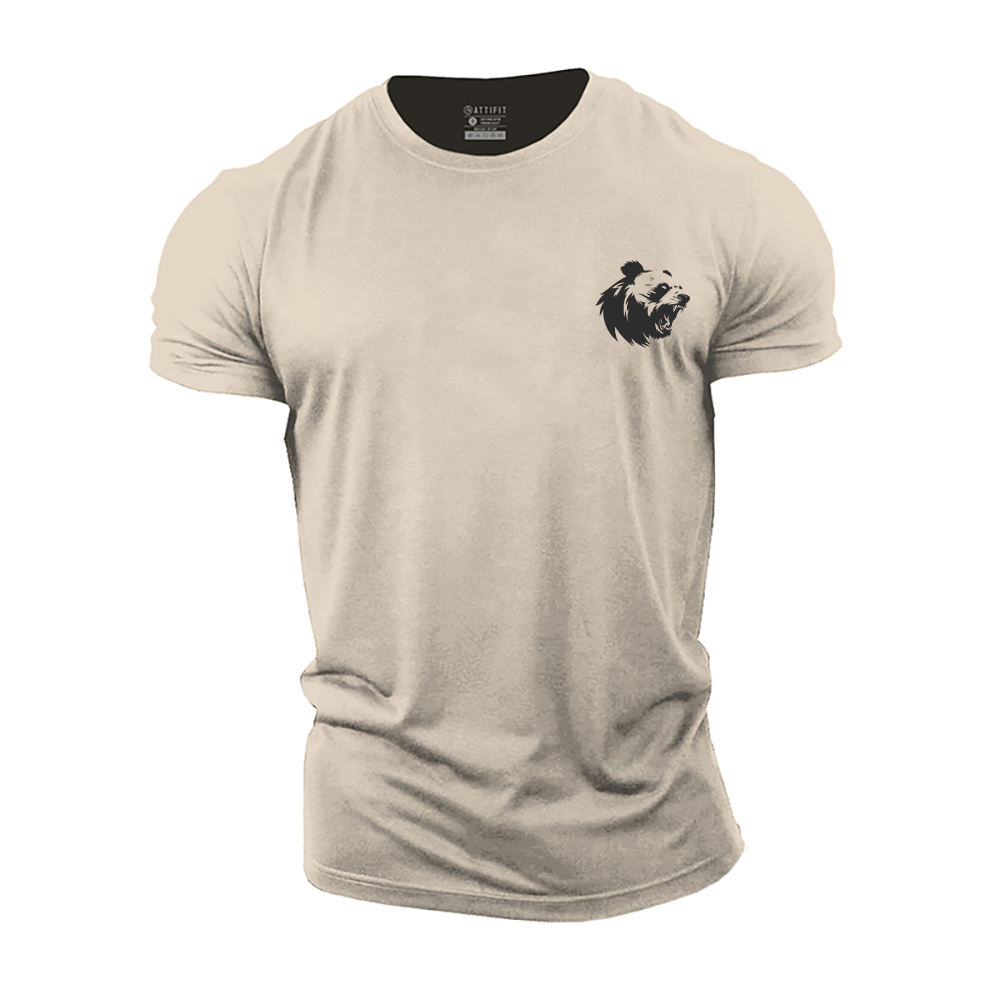 Mini Bear Head Cotton T-Shirt