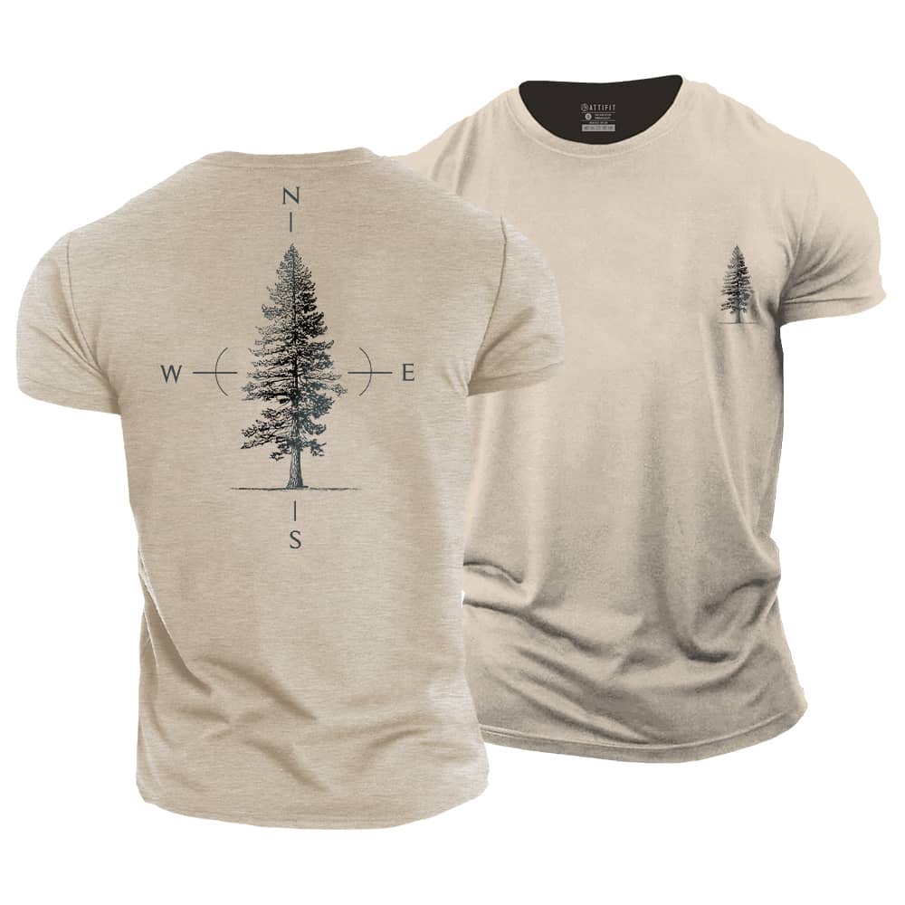 The Direction Of Trees Cotton T-Shirt