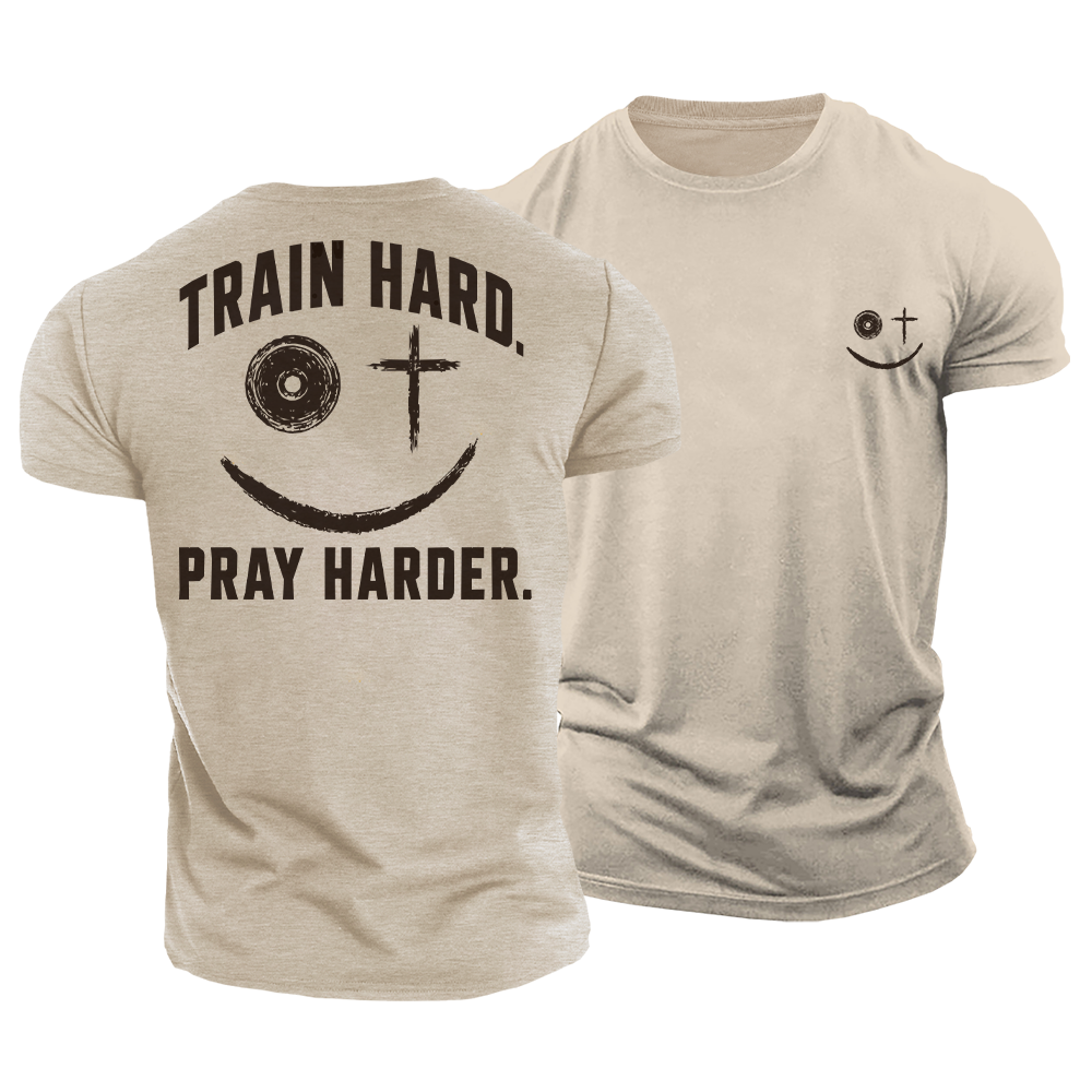 Faith Gym Smile Cotton T-Shirt