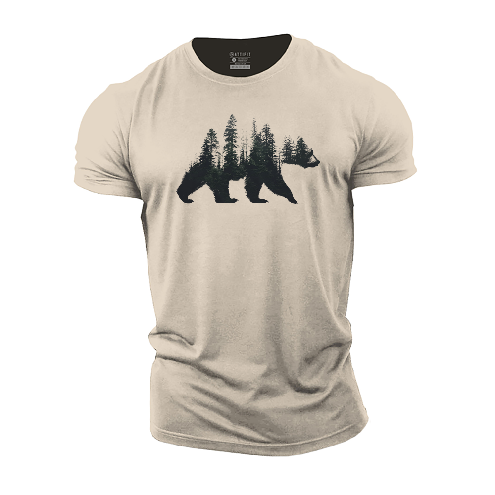 Nature's Silhouette Cotton T-Shirt