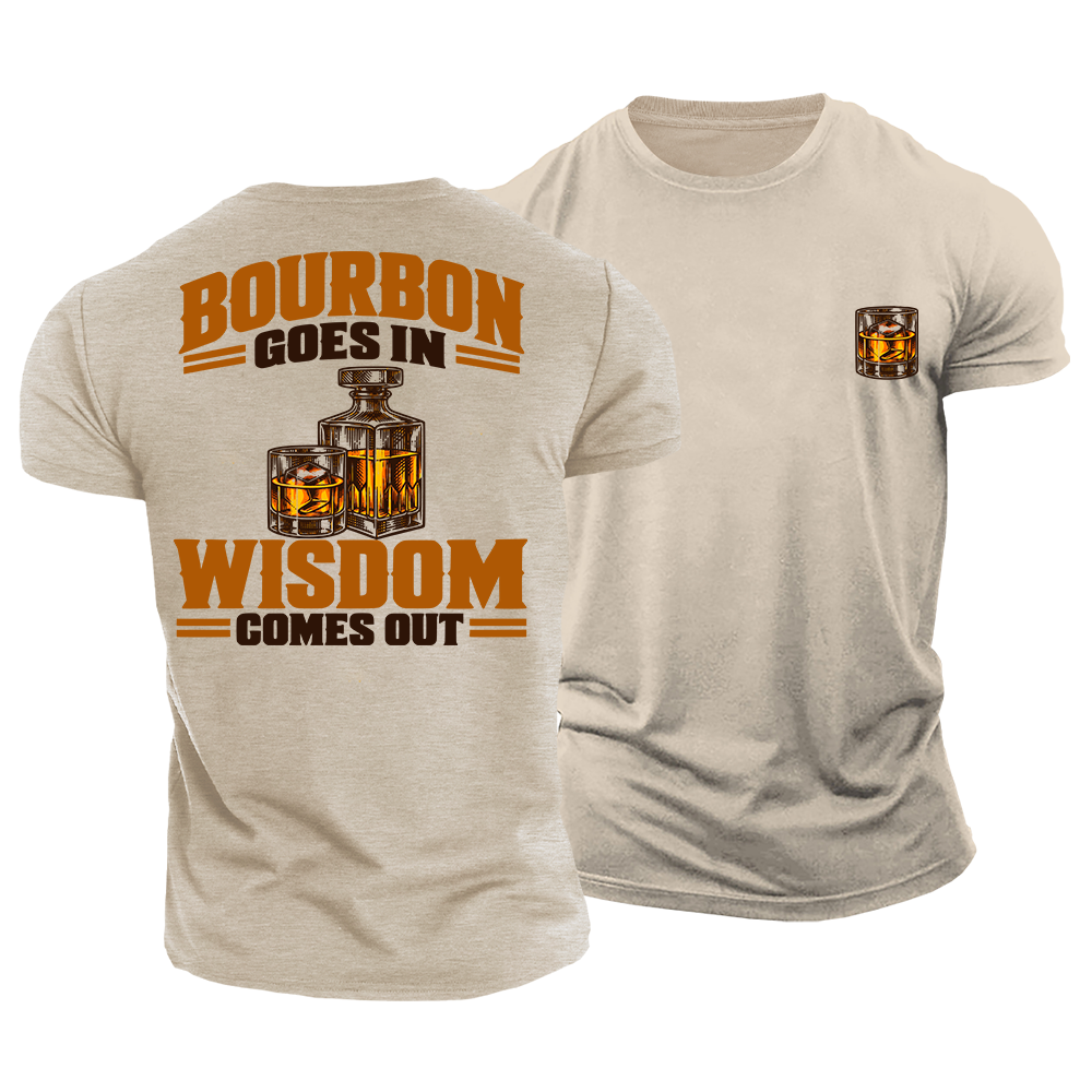 Bourbon Wisdom Cotton T-Shirt