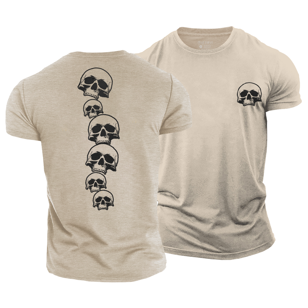 Line of Death Cotton T-Shirt