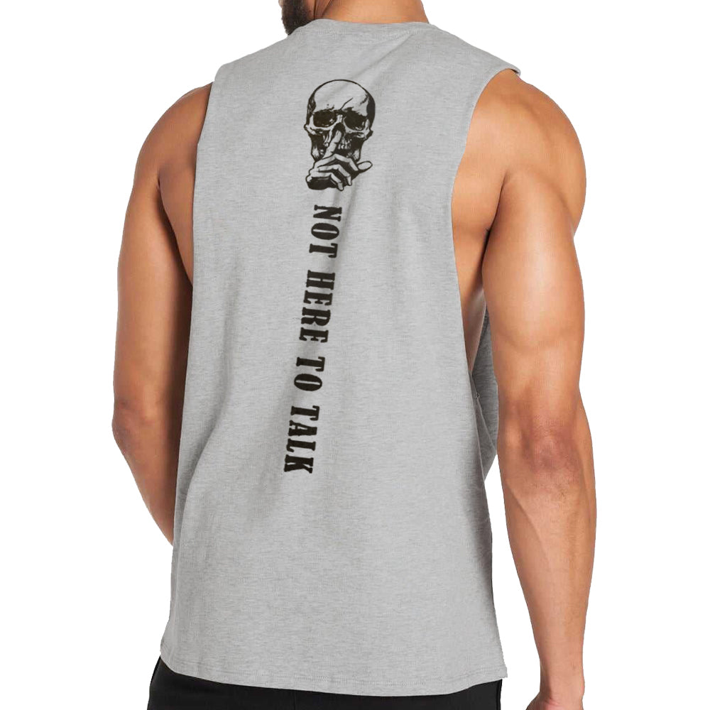 Not Here to Talk Tank Top
