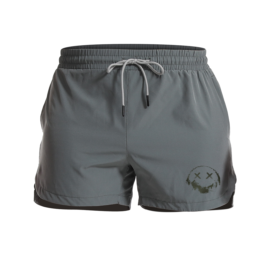 Natural Smile Athletic Quick-Dry Shorts
