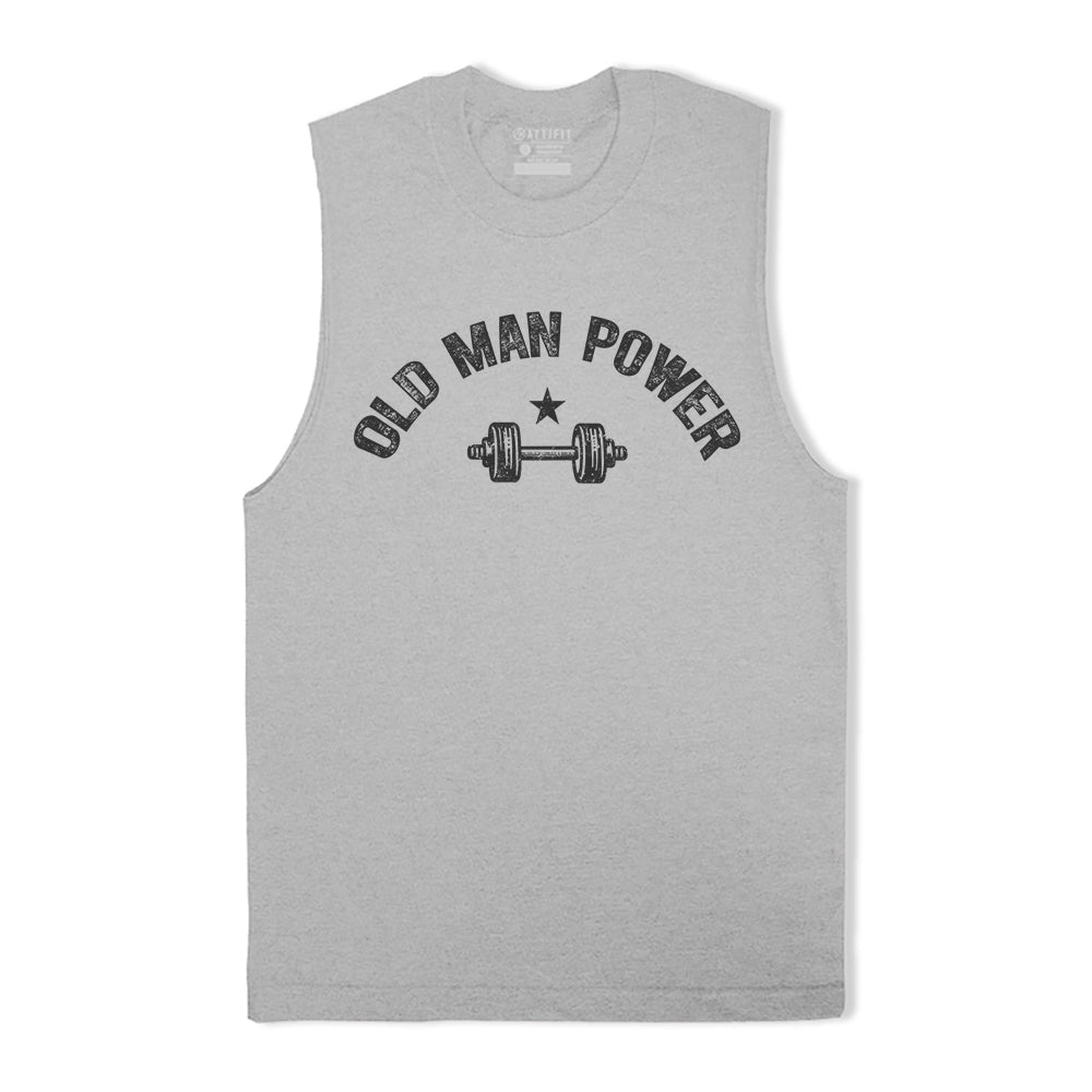 Old Man Power Tank Top