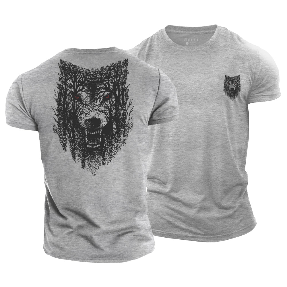 Spirit of the Wolf Cotton T-Shirt