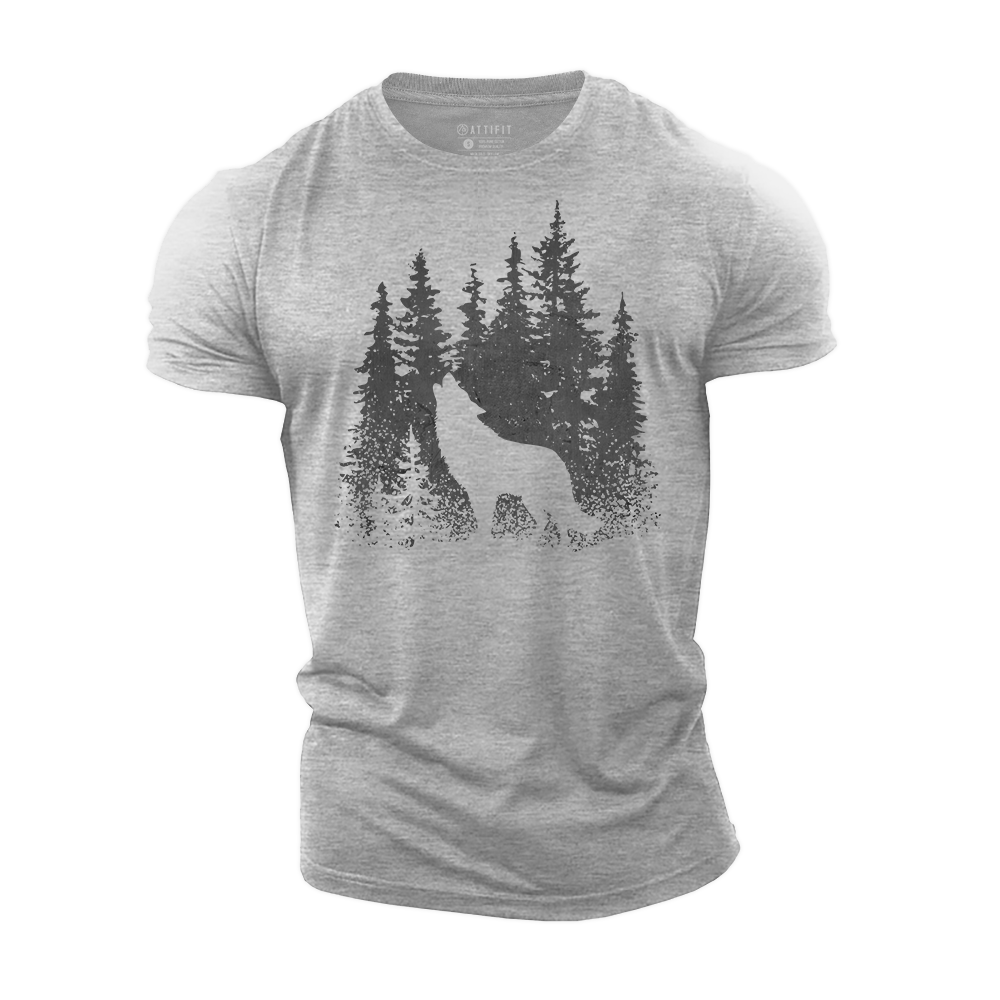 Forest Echo Cotton T-Shirt