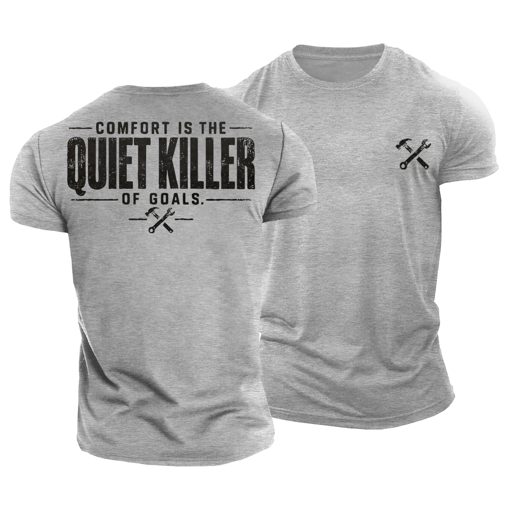 Comfort Kills Goals Cotton T-Shirt
