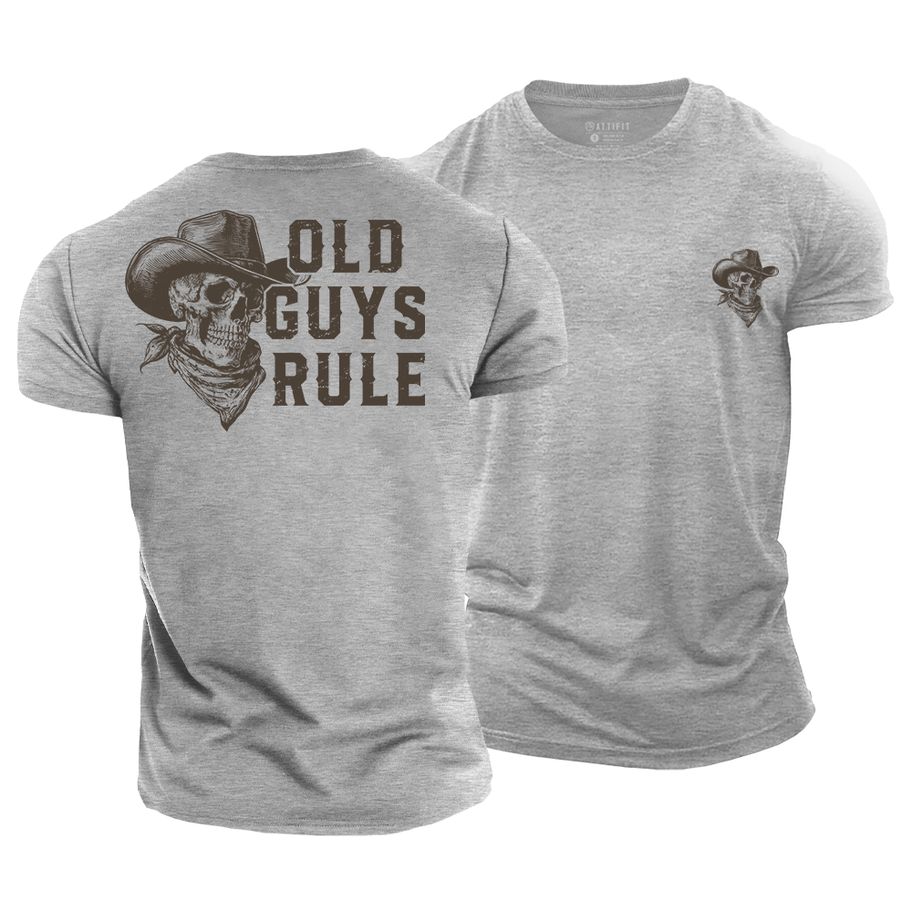 Old Guys Rule Cotton T-Shirt