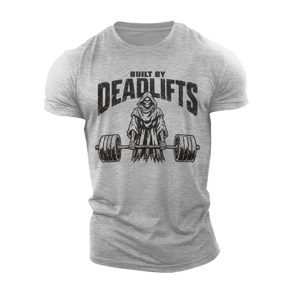 Built by Deadlifts Cotton T-Shirt