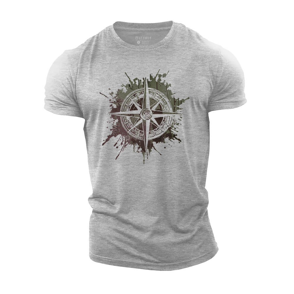 Wander Compass Cotton T-Shirt