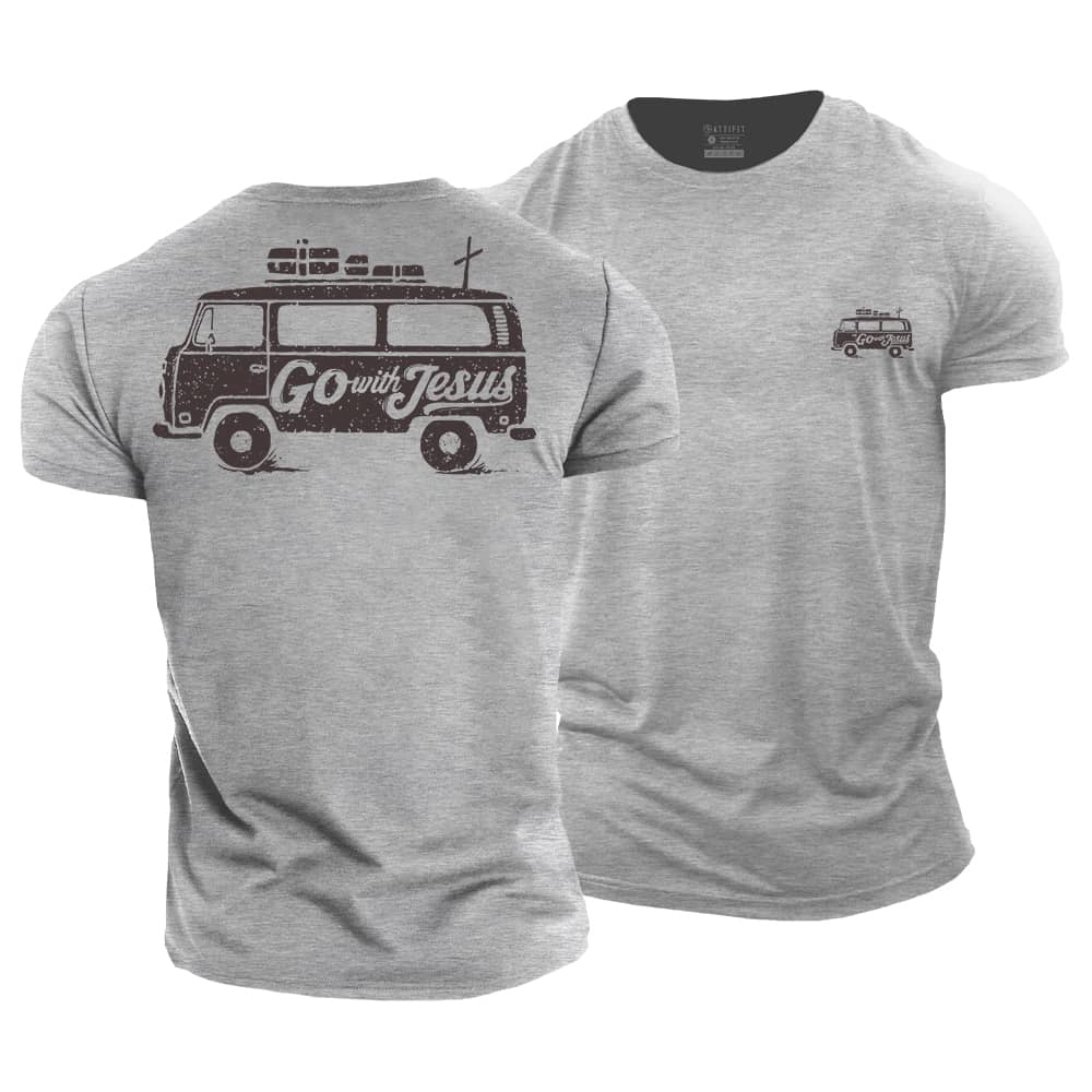 Go With Jesus Cotton T-Shirt