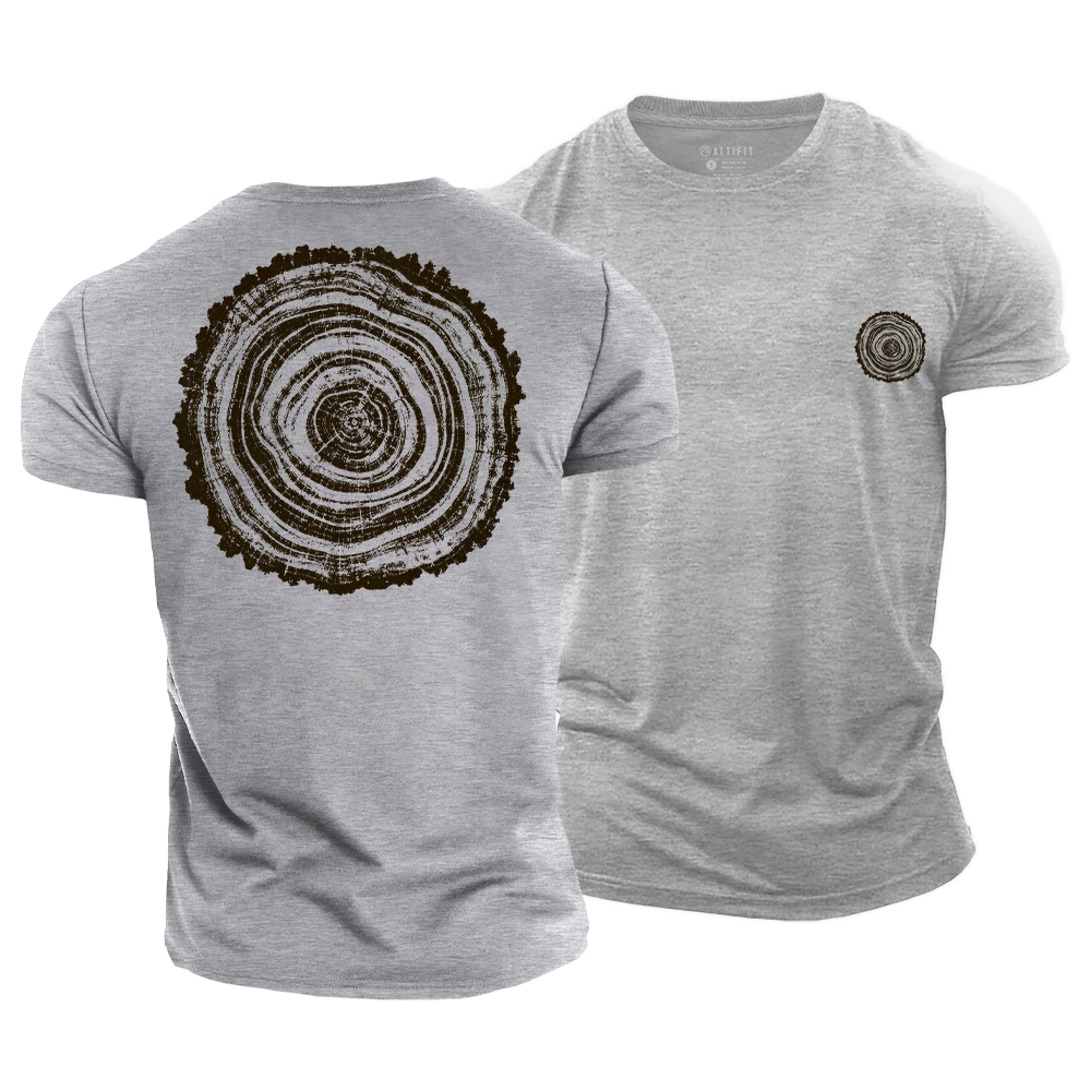 Rings of Time Cotton T-Shirt