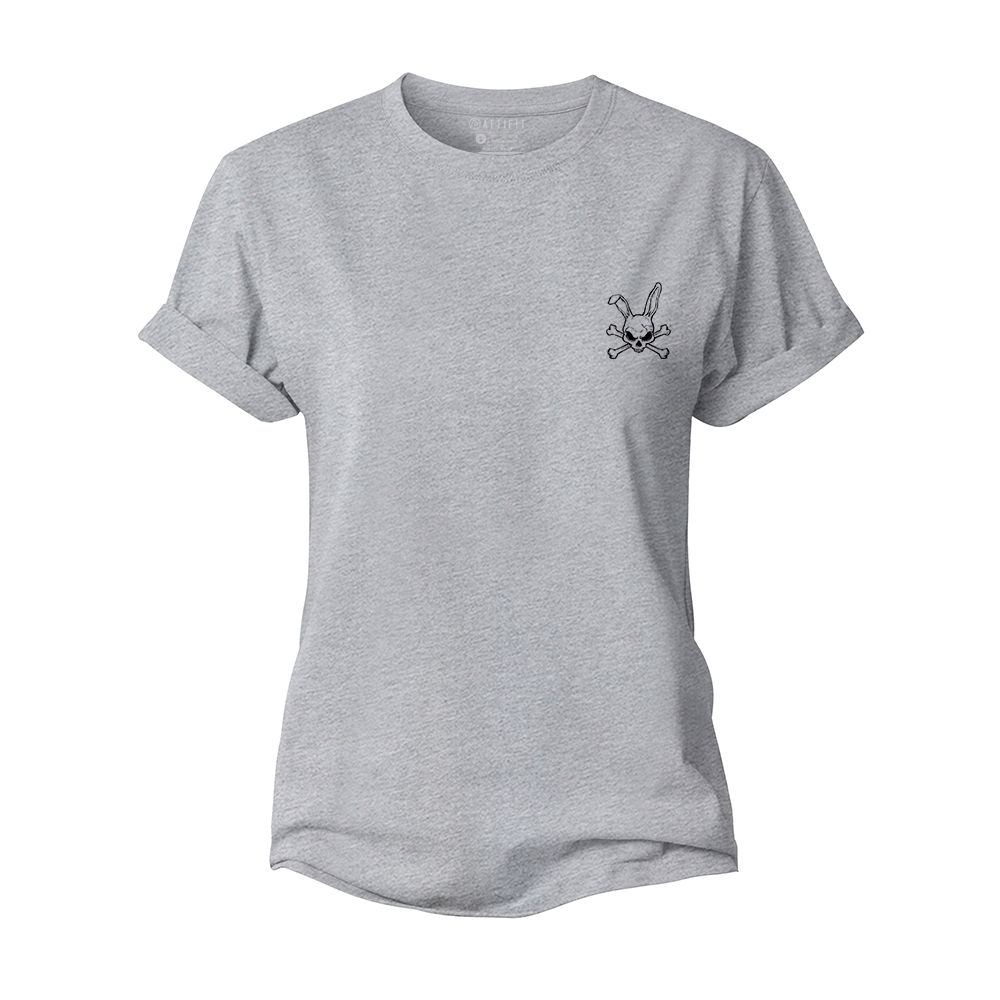 Skeleton Rabbit Women's Cotton T-Shirt
