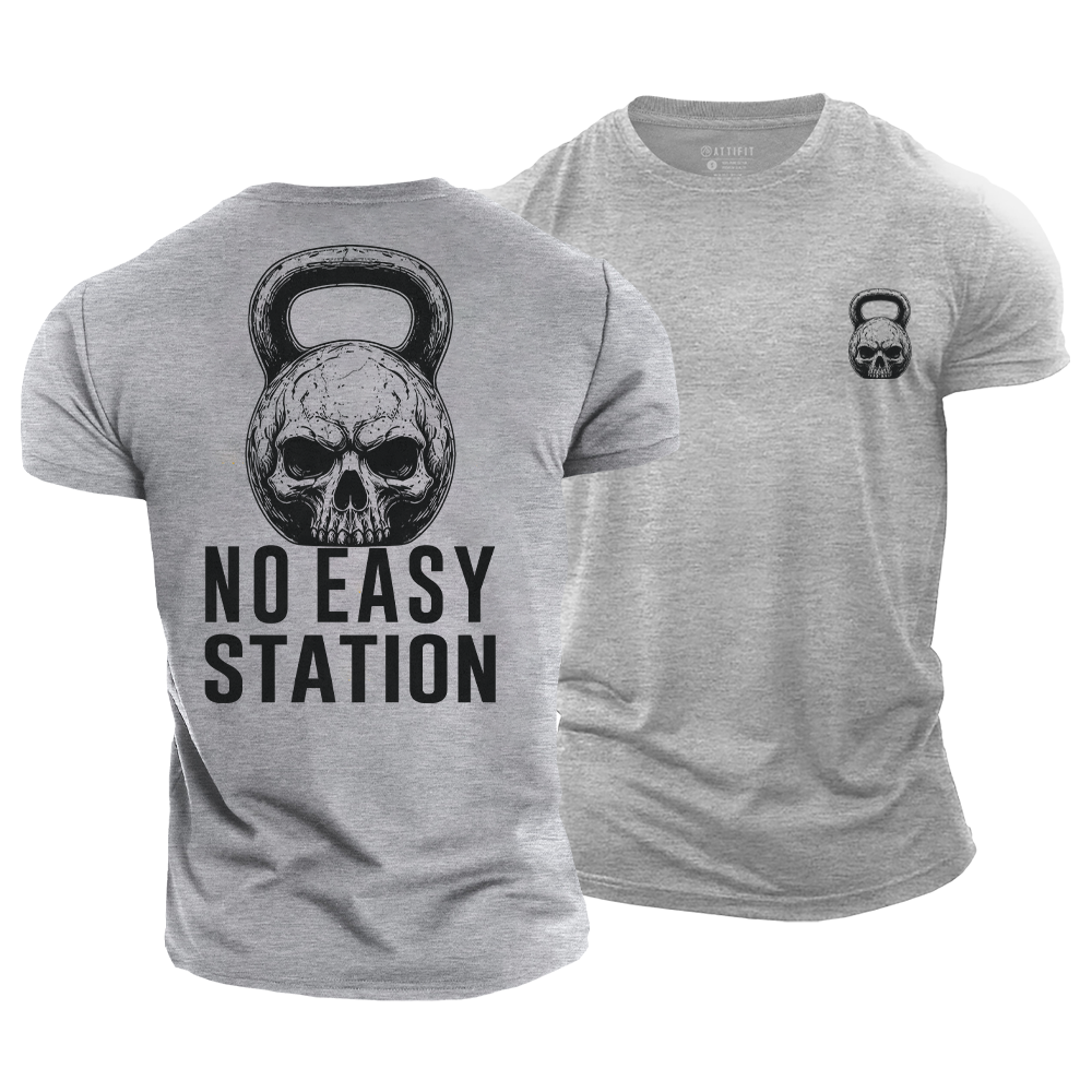 No Easy Stations Cotton T-Shirt