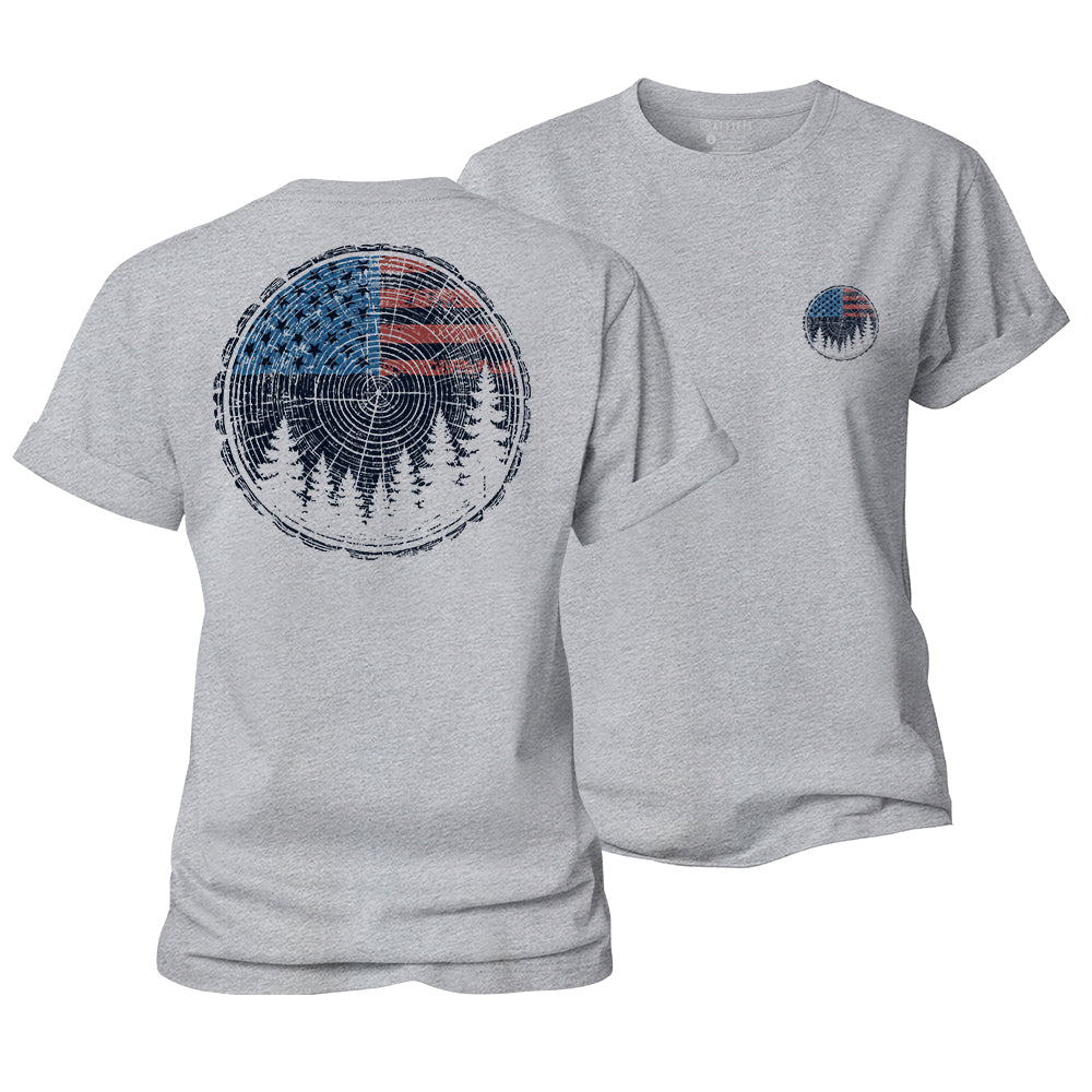 Rings of Freedom Women's Cotton T-Shirt