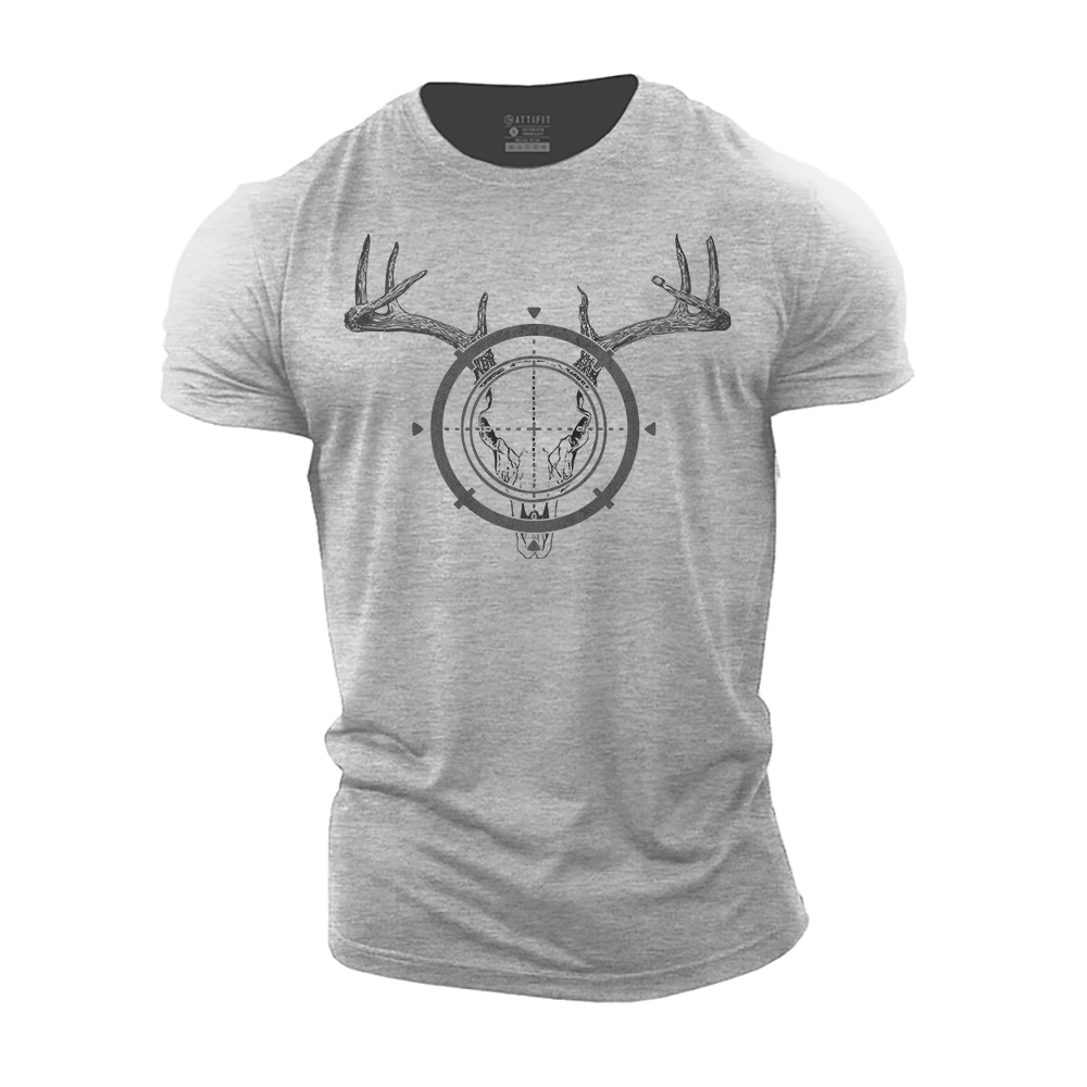 Hunting Deer Cotton T-Shirt
