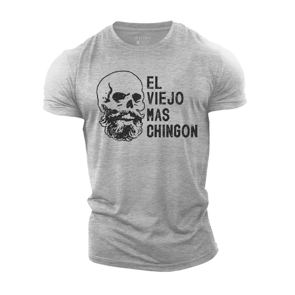 El Viejo Mas Chingon Cotton T-Shirt