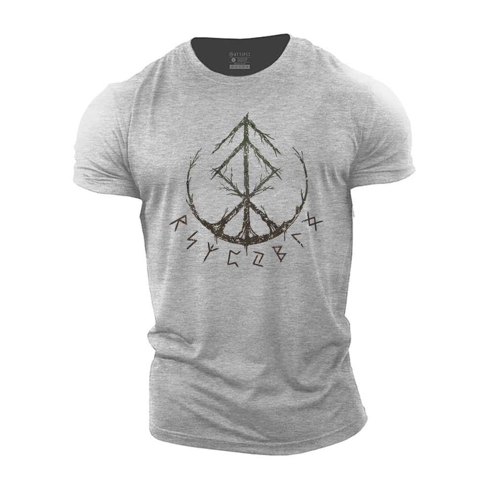 Viking Life Tree Cotton T-Shirt