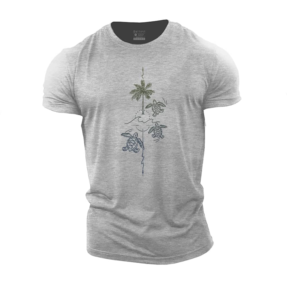 Turtle Coastal Cotton T-Shirt