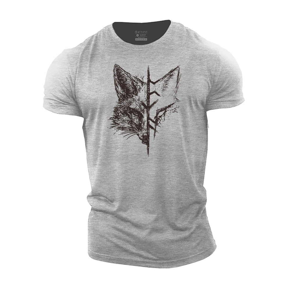Viking Legend Fox Cotton T-Shirt
