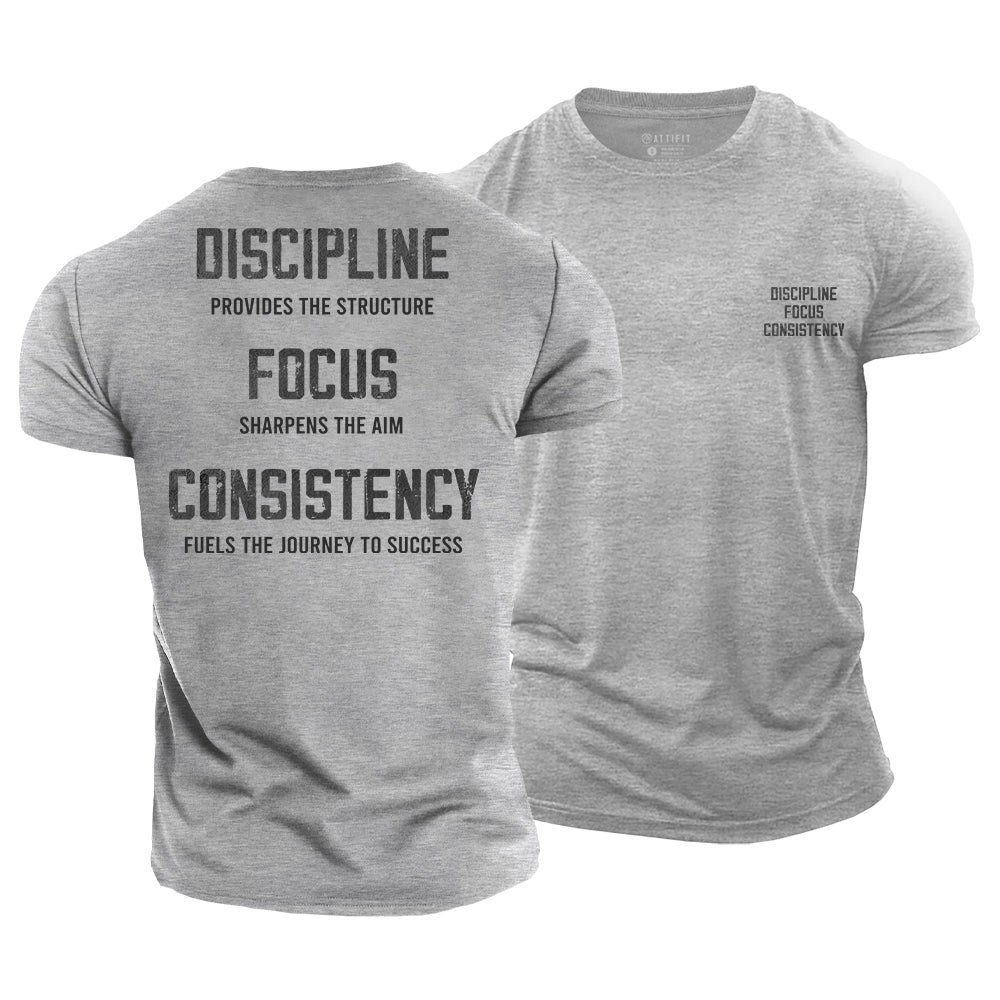 Discipline Focus Consistency Cotton T-Shirt