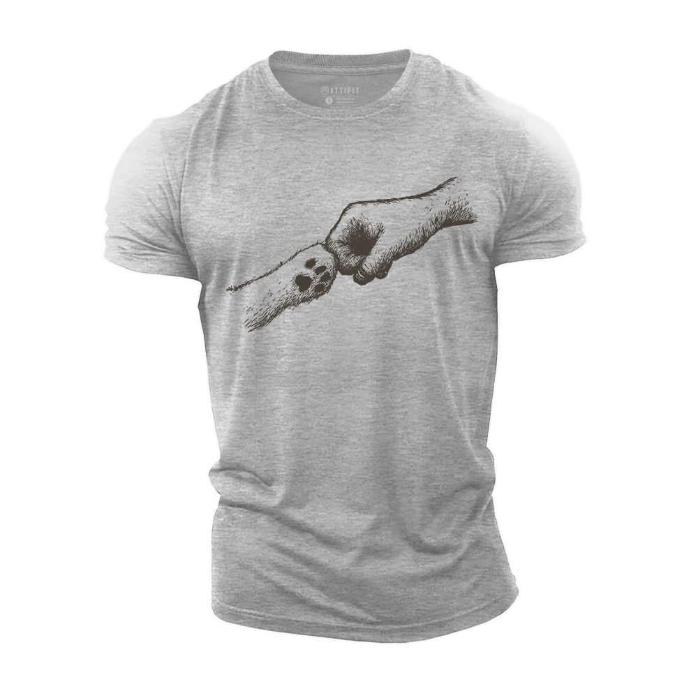 Paws of Loyalty Cotton T-Shirt