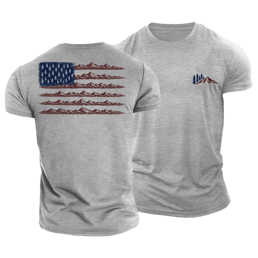 American Mountain Spirit Cotton T-Shirt