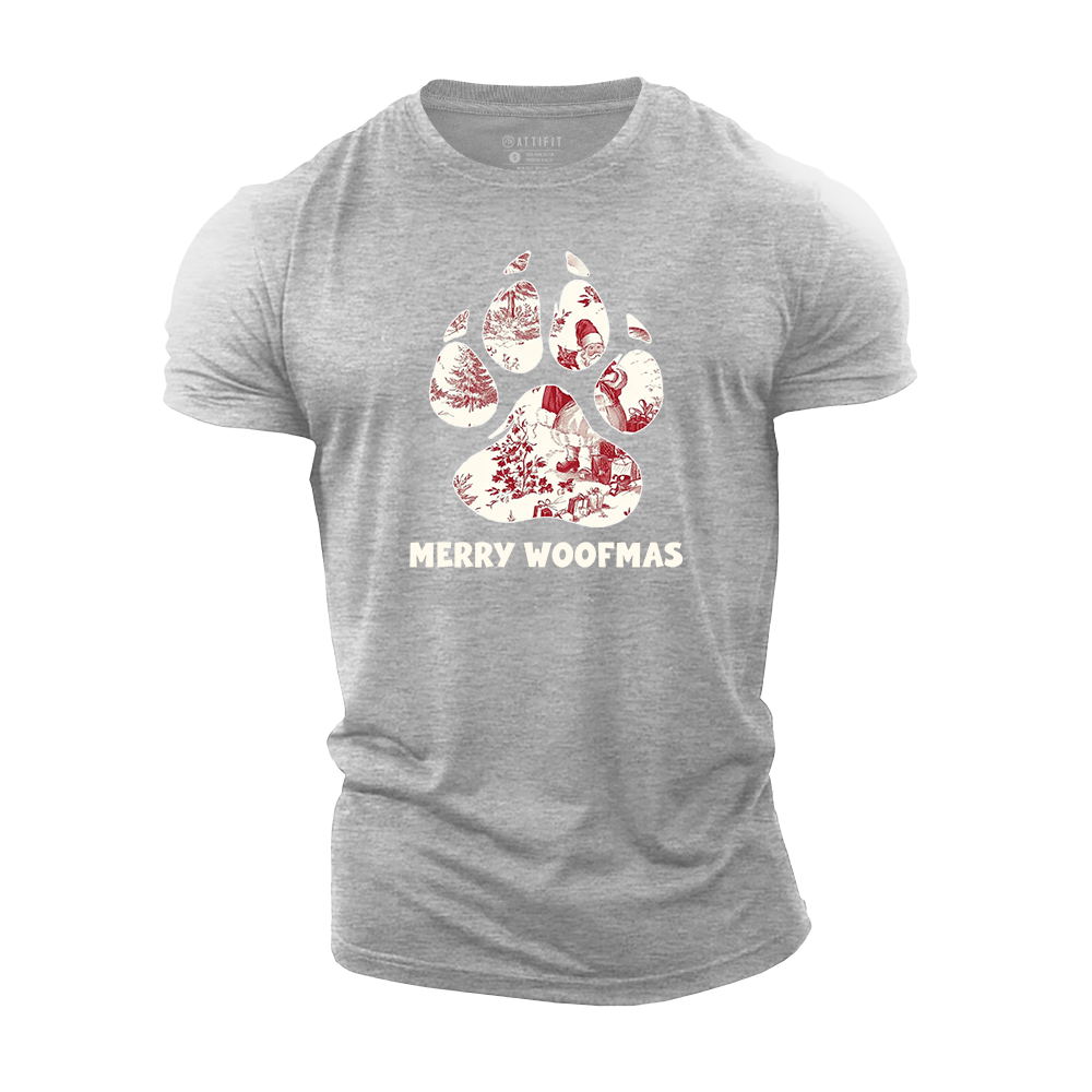 Merry Woofmas Cotton T-Shirt