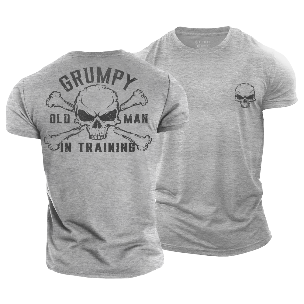 Grumpy Old Man in Training Cotton T-Shirt