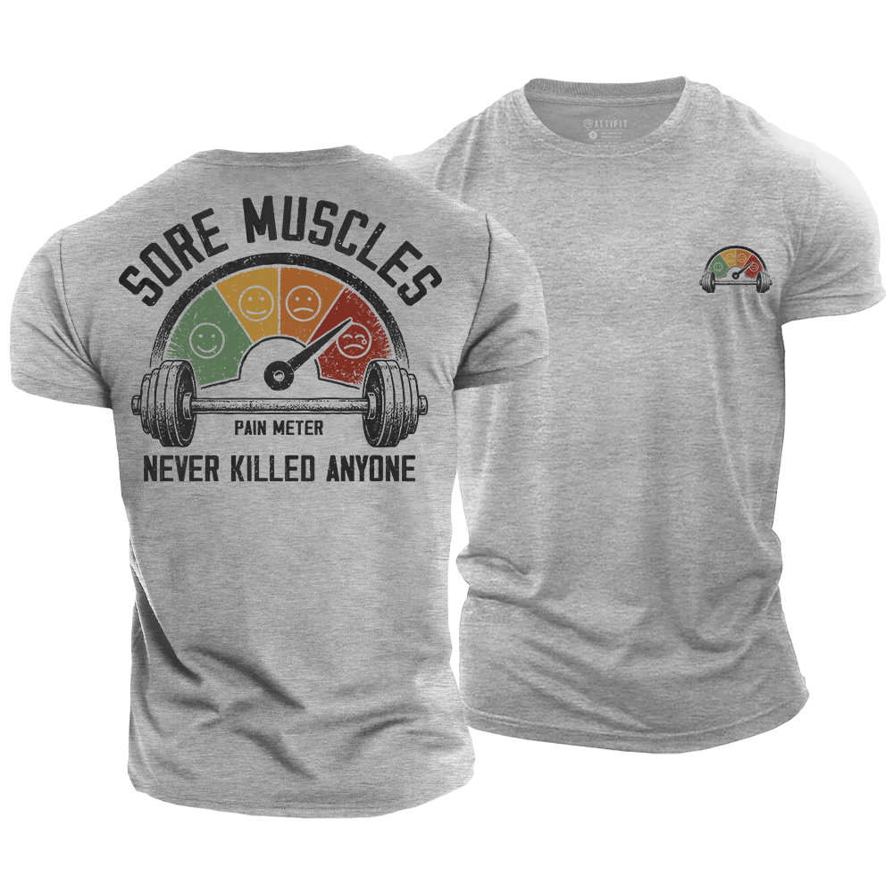 Pain Meter Training Cotton T-Shirt