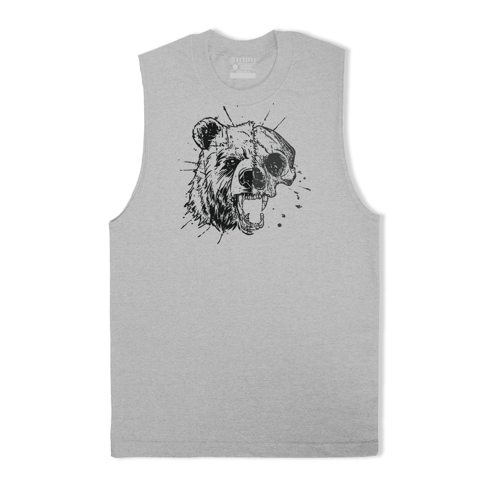 Bear Skull Tank Top