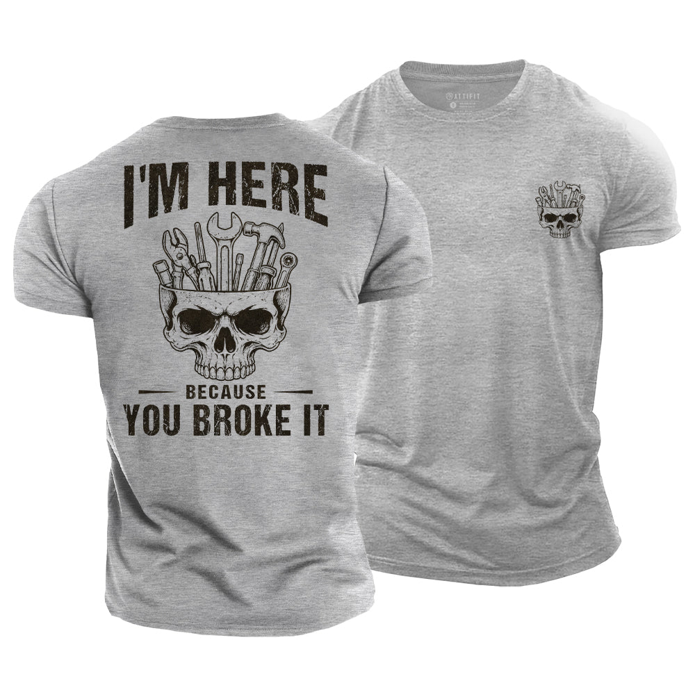 Tools Before Excuses Cotton T-Shirt
