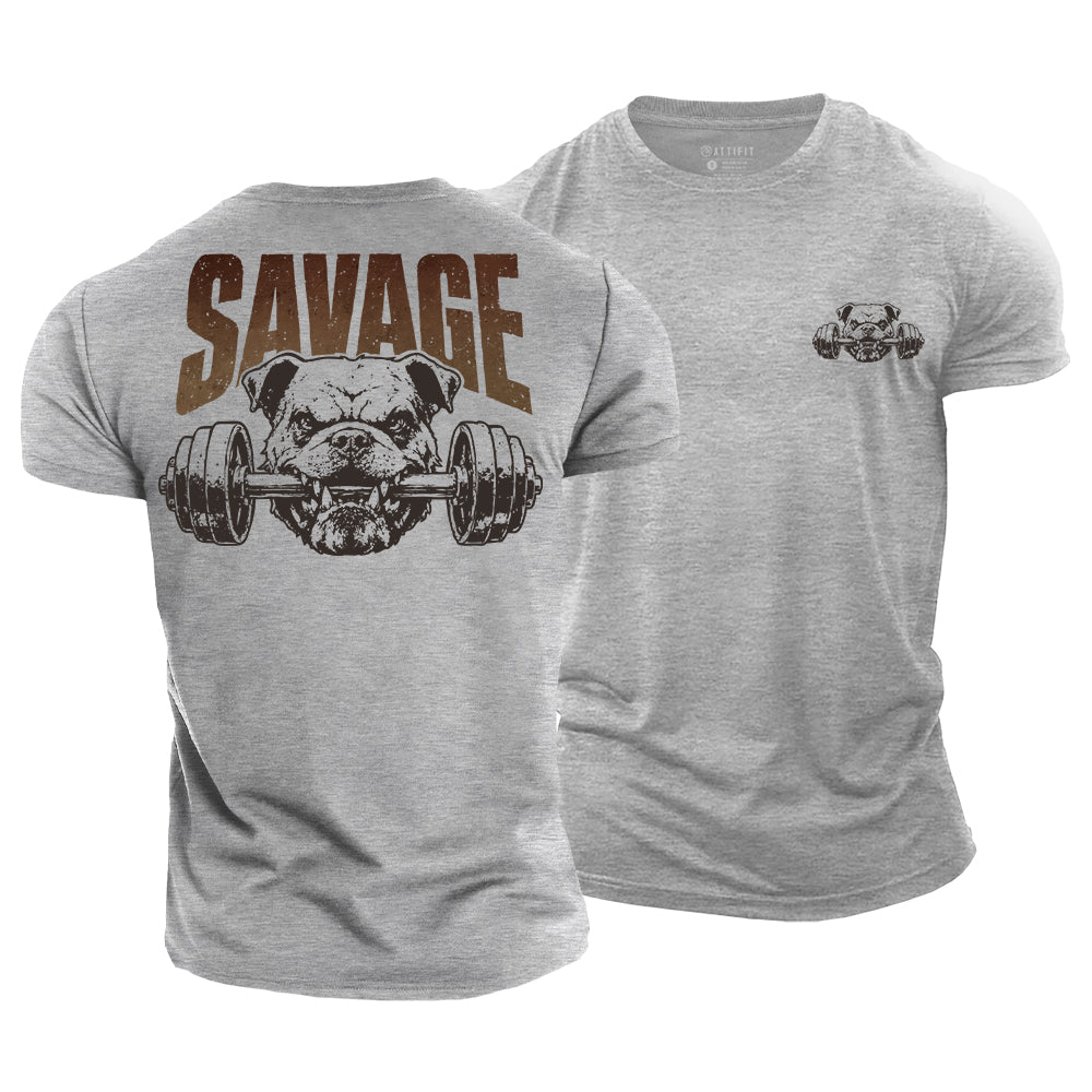 Heavy Iron Savage Cotton T-Shirt