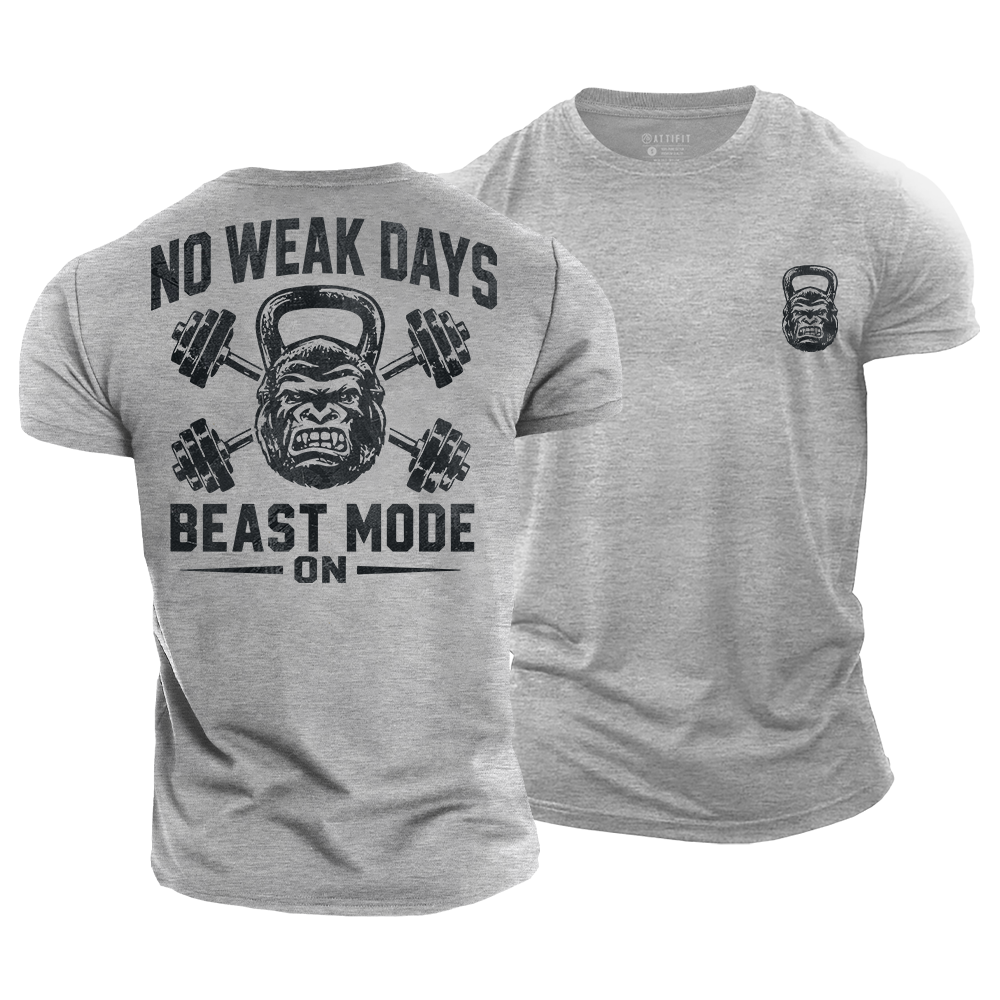 Gorilla Strength Mode Cotton T-Shirt