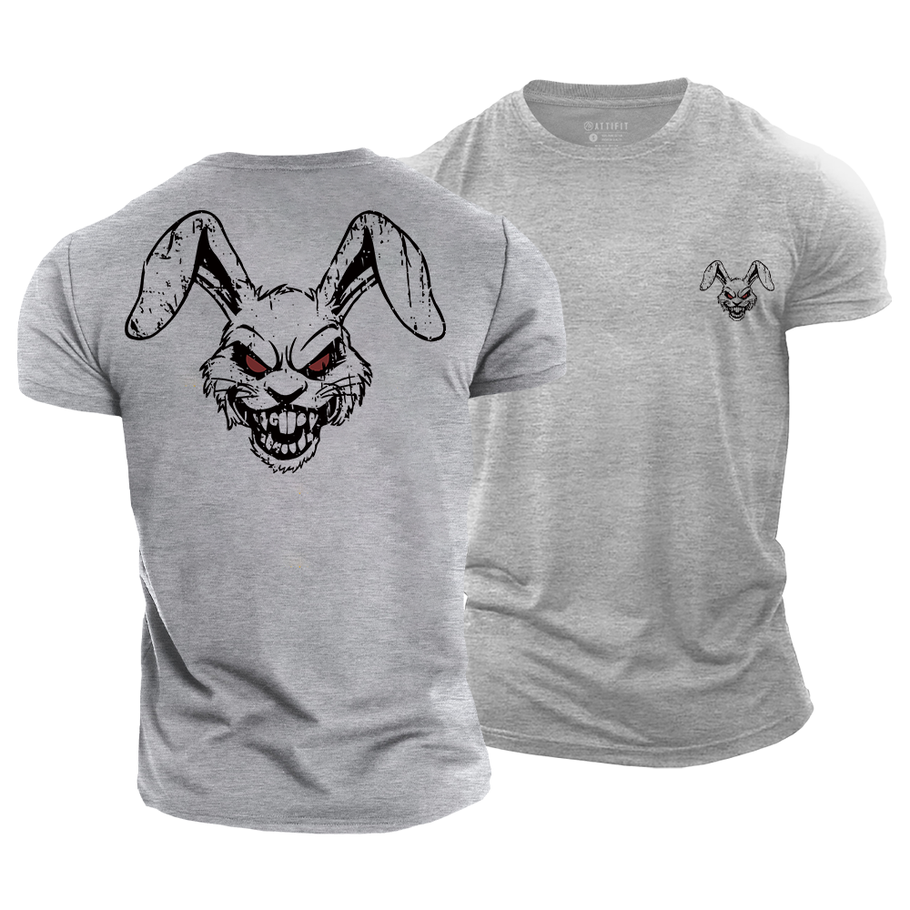Fierce Rabbit Cotton T-Shirt