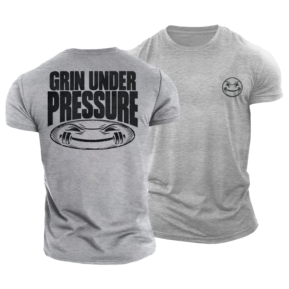 Grin Under Pressure Cotton T-Shirt