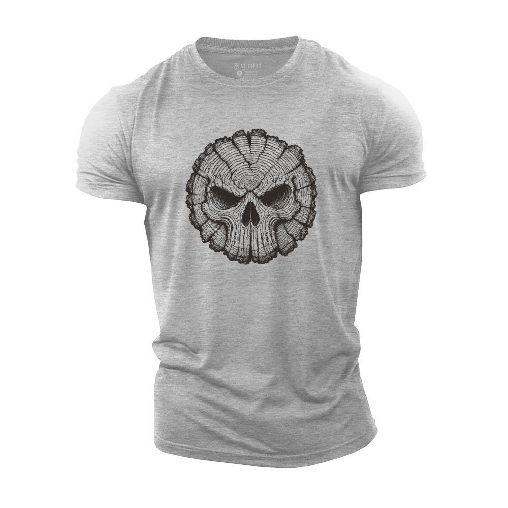 Legacy Tree Skull Cotton T-Shirt