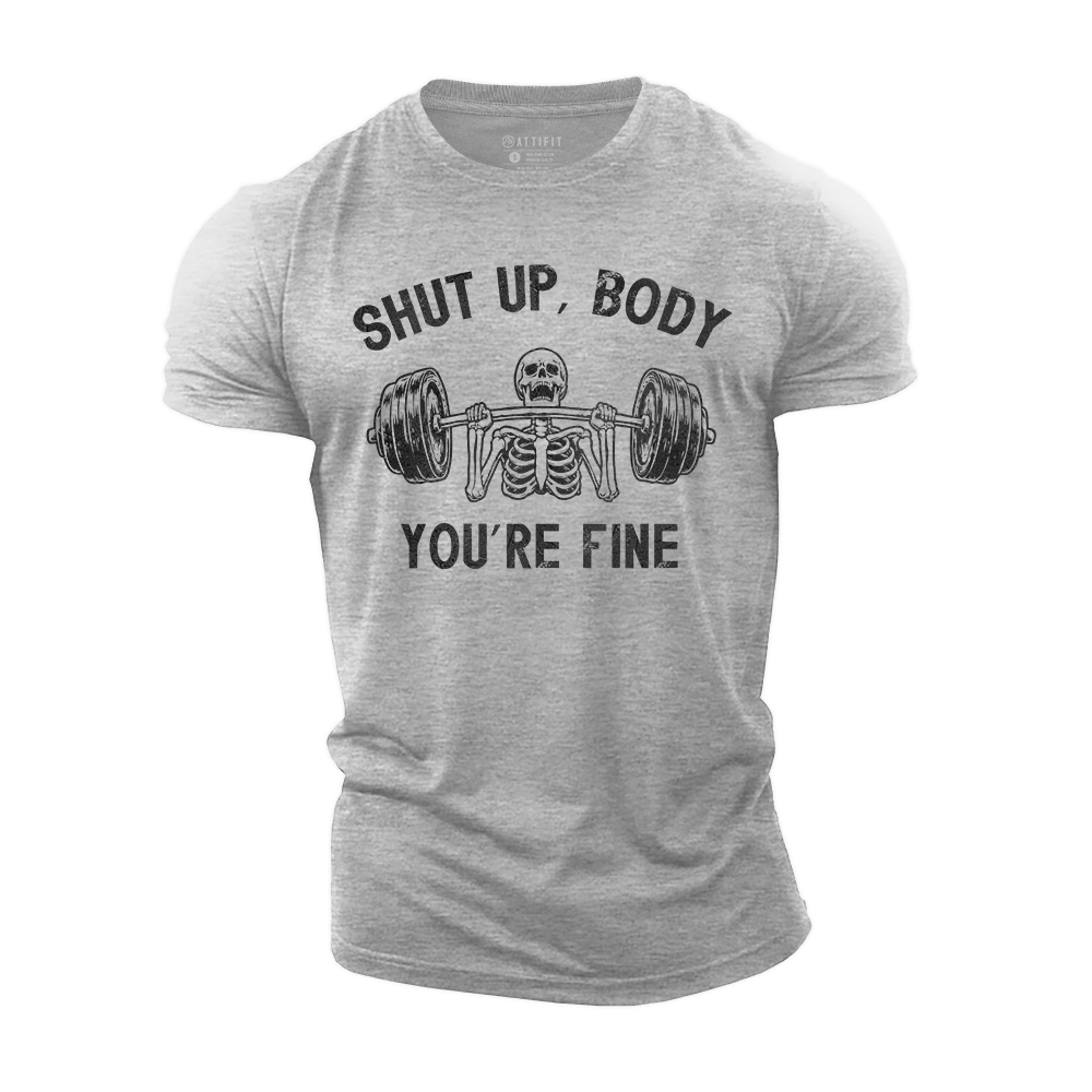 You’re Fine Cotton T-Shirt