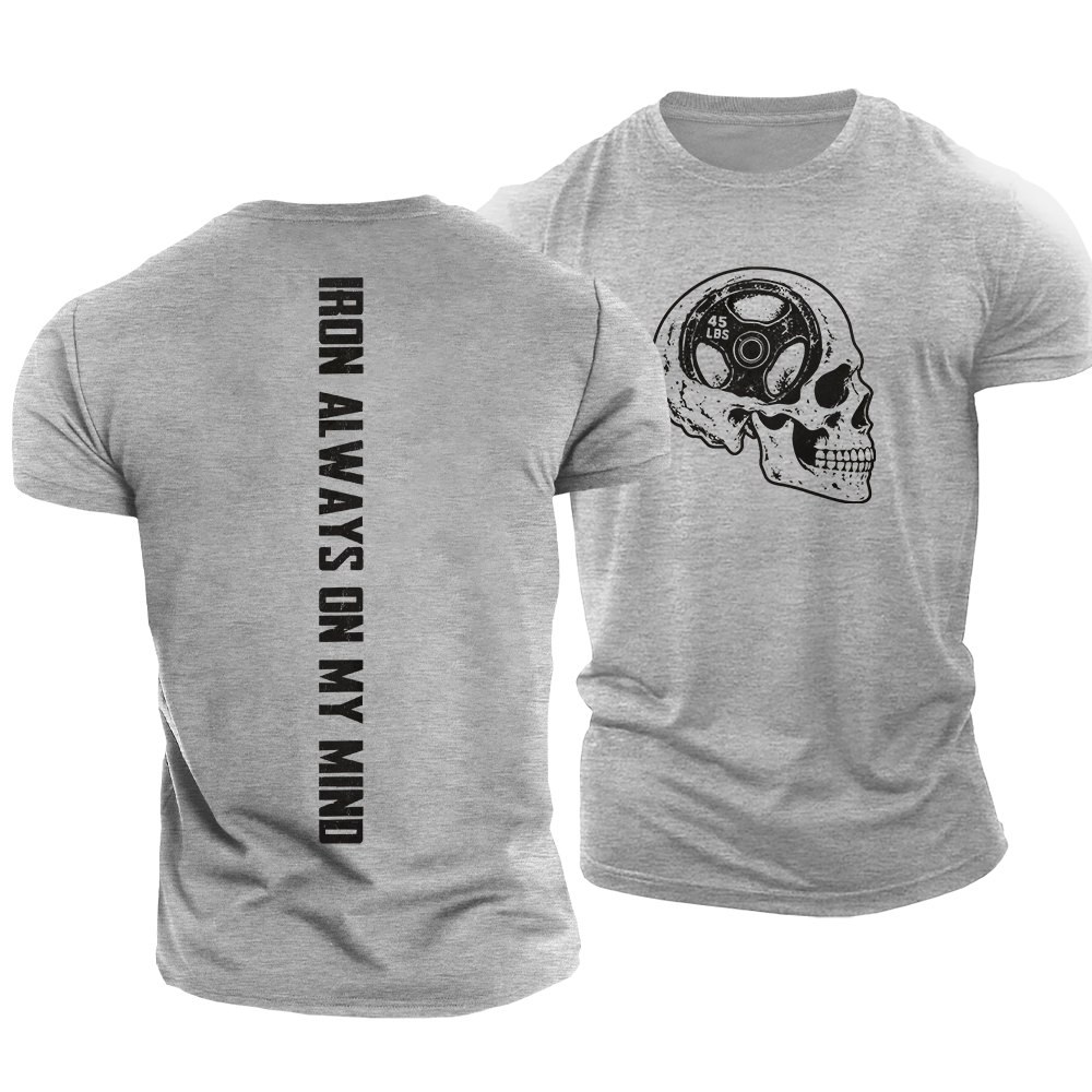 Iron on My Mind Cotton T-Shirt