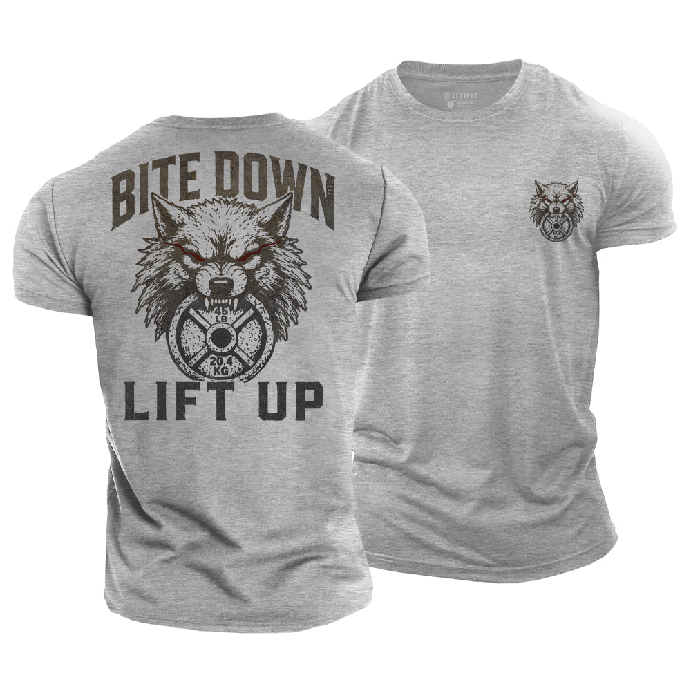 Lift like Wolf Cotton T-Shirt