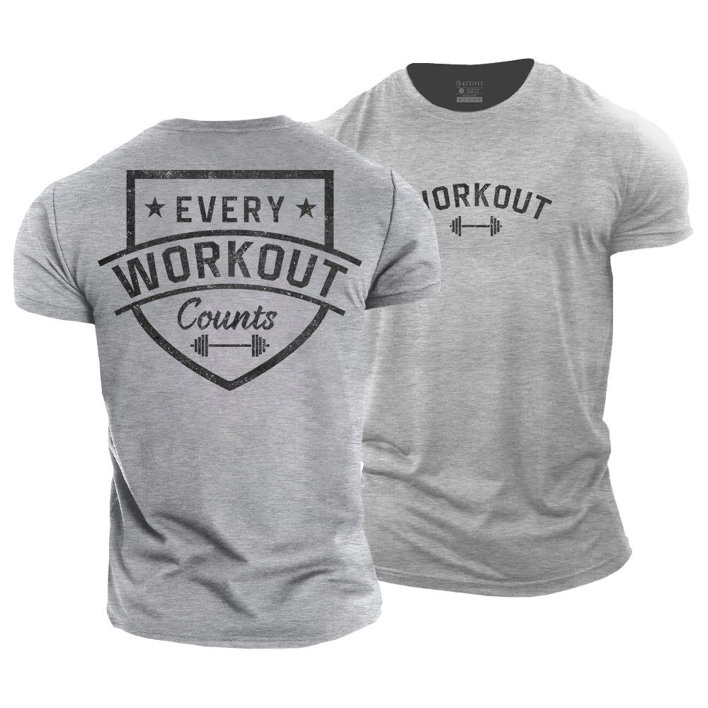 Every Workout Counts Cotton T-Shirt