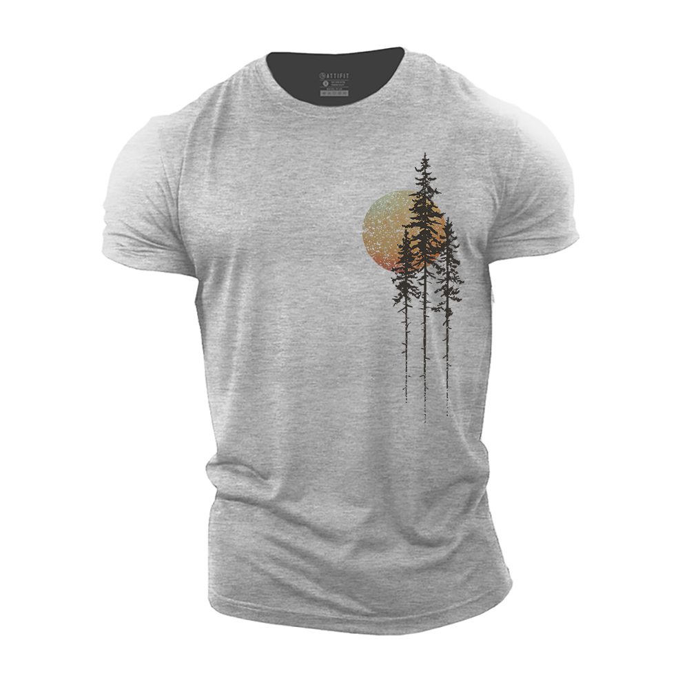 Natural Scenery Cotton T-Shirt