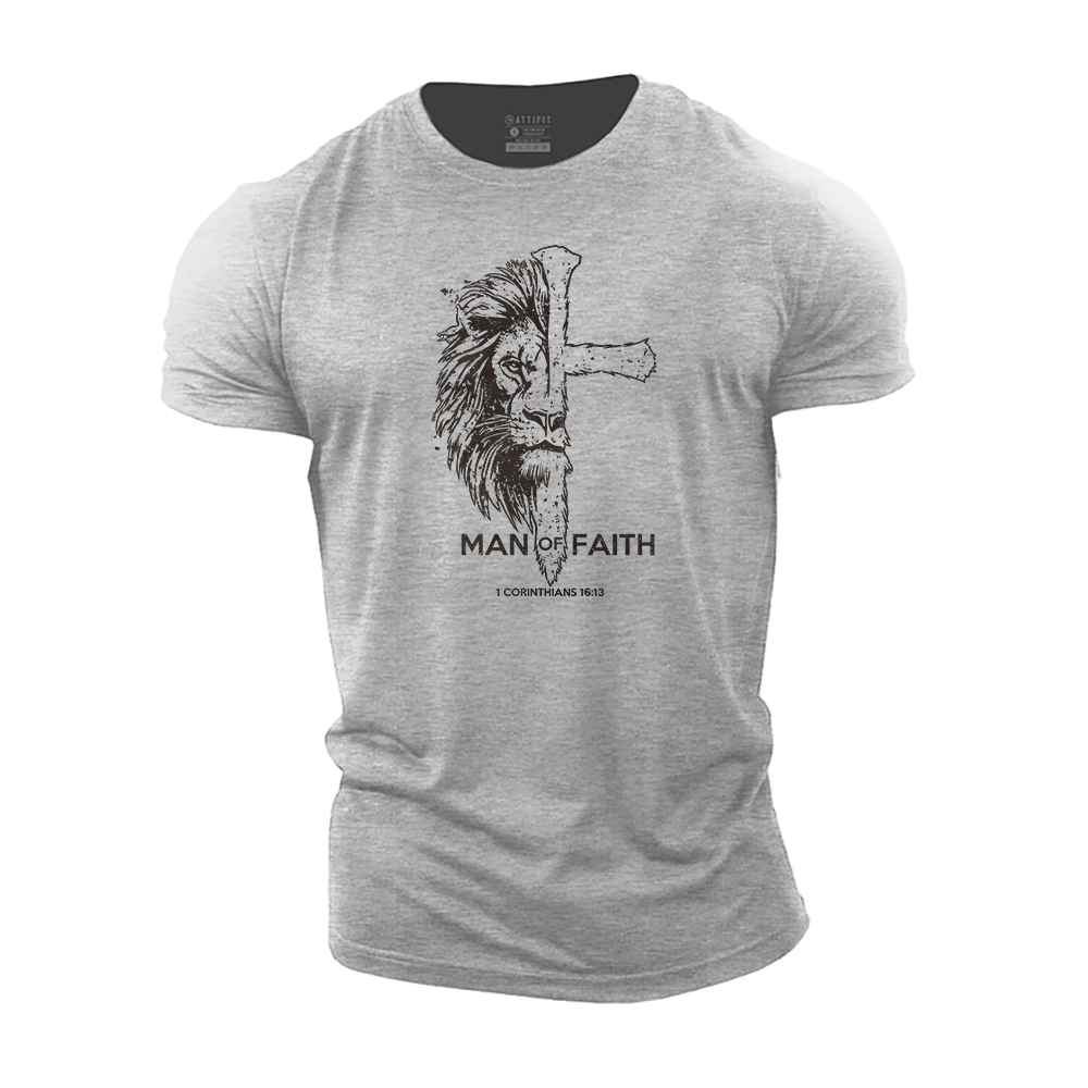 Man of Faith Cotton T-Shirt