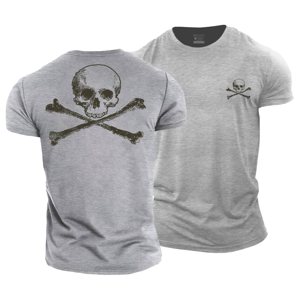 Skull Bones Cotton T-Shirt